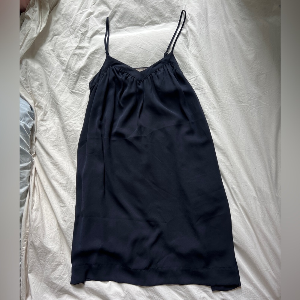 Navy Banana Republic Dress With Pockets - Size 0P